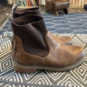 Corkys Brown Ankle Booties